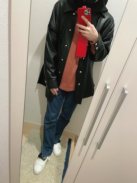 よねたむさん（メンズ・172cm）の冬コーディネート