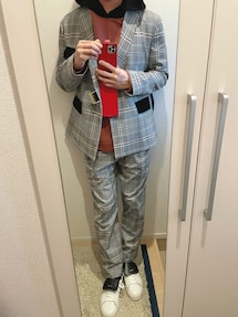 CULLNI クルニ チェックテーラードタイロッケンジャケット CULLNI