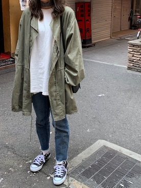 Aさん(レディース・165cm)の春コーディネート