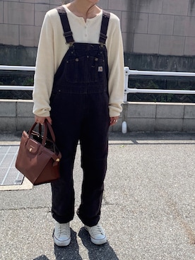 「CONVERSE（コンバース）のconverse（コンバース） ALL STAR OX（オールスターOX）（スニーカー）」を使った、Aさん（レディース・165cm）の春コーディネート