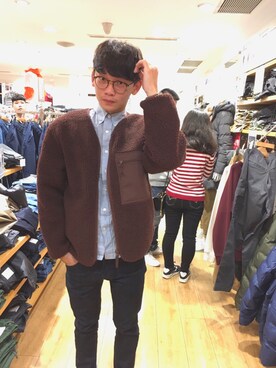 峻宏さんの（UNIQLO | ユニクロ）を使ったコーディネート