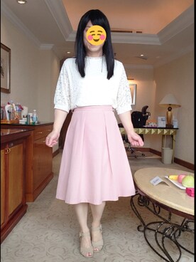 「index（インデックス）のアイテム」を使った、Sakuraさん（レディース・159cm）の夏コーディネート