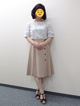 「index（インデックス）のアイテム」を使った、Sakuraさん（レディース・159cm）の夏コーディネート