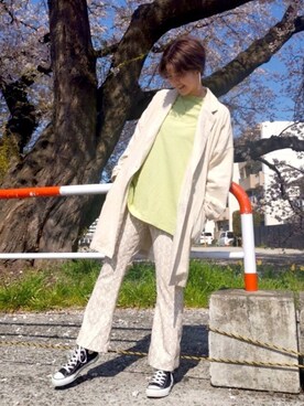 shioriさん（レディース・167cm）の春コーディネート