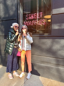 「Boden（ボーデン）のアイテム」を使った、Isabel さん（レディース・157cm）の春コーディネート