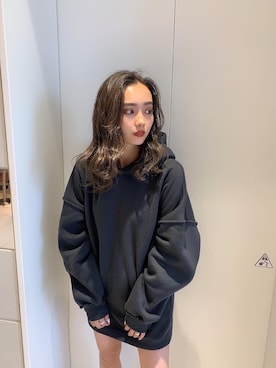 濱田 萌衣(EMODA)さん（レディース・162cm）の冬コーディネート