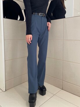 濱田 萌衣(EMODA)さん(レディース・162cm)の冬コーディネート