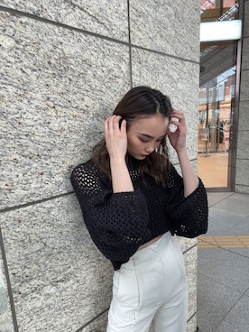 濱田 萌衣(EMODA)さん（レディース・162cm）の春コーディネート