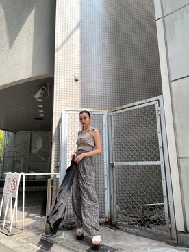 濱田 萌衣(EMODA)さん（レディース・162cm）の春コーディネート