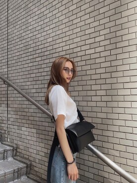 濱田 萌衣(EMODA)さん（レディース・162cm）の夏コーディネート