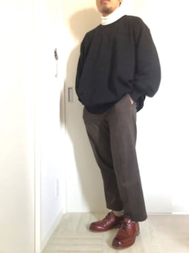 「初心者コーデ」｜yykさん（メンズ・162cm）の冬コーディネート