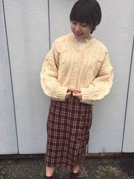 anjuさん（レディース・157cm）の秋コーディネート