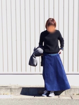 「MACKINTOSH PHILOSOPHY（ﾏｯｷﾝﾄｯｼｭ ﾌｨﾛｿﾌｨｰ）のアイテム（その他アウター）」を使った、fufufuさん（レディース・160cm）の冬コーディネート