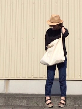 「ARTS & SCIENCE（アーツアンドサイエンス）のアイテム」を使った、fufufuさん（レディース・160cm）の春コーディネート