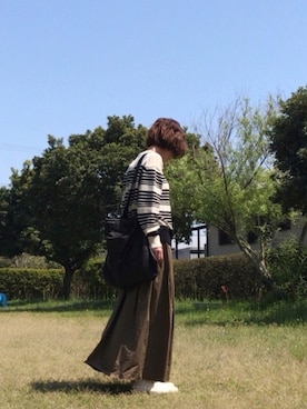 「ARTS & SCIENCE（アーツアンドサイエンス）のアイテム」を使った、fufufuさん（レディース・161cm）の春コーディネート