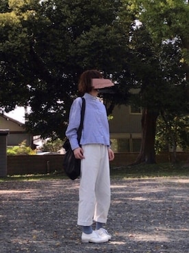 「ARTS & SCIENCE（アーツアンドサイエンス）のアイテム（パンツ）」を使った、fufufuさん（レディース・161cm）の春コーディネート
