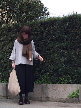 「ARTS & SCIENCE（アーツアンドサイエンス）のアイテム」を使った、fufufuさん（レディース・160cm）の冬コーディネート