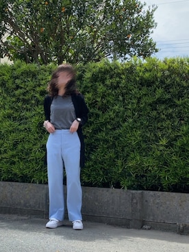 「BATONER（バトナー）のアイテム」を使った、fufufuさん（レディース・160cm）の春コーディネート