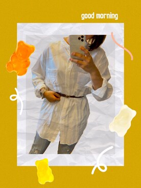 「Marc by Marc Jacobs（マークバイマークジェイコブス）のアイテム（アナログ腕時計）」を使った、puuuさん（レディース・164cm）の秋コーディネート