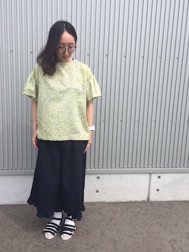 「静岡」｜「アイテム（腕時計）」を使った、mayumiさん（レディース・161cm）の夏コーディネート