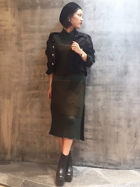 AIさん（レディース・161cm）の秋コーディネート