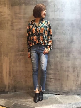 AIさん（レディース・161cm）の秋コーディネート