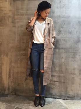 AIさん（レディース・161cm）の秋コーディネート