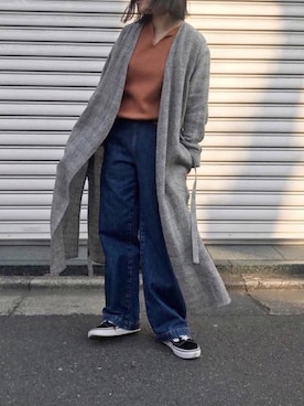 「Munich（ミューニック）のアイテム」を使った、teraiさん（レディース・160cm）の冬コーディネート