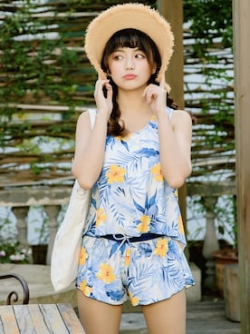 TeddyShopさん（レディース・158cm）の夏コーディネート