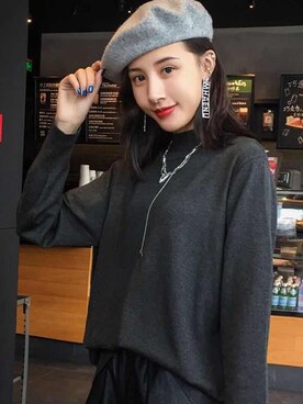 TeddyShopさん（レディース・158cm）の冬コーディネート