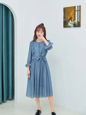 「インスタ映え」｜TeddyShopさん（レディース・158cm）の春コーディネート