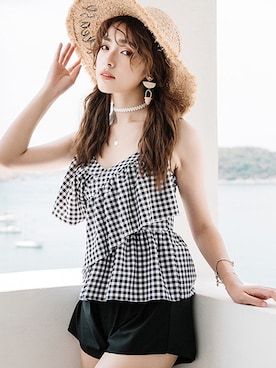 「プール」｜TeddyShopさん（レディース・158cm・20代）の春コーディネート