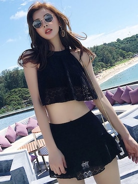 「プール」｜TeddyShopさん（レディース・158cm・20代）の春コーディネート