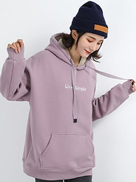 「カンガルーポケット」｜TeddyShopさん（レディース・158cm）の冬コーディネート