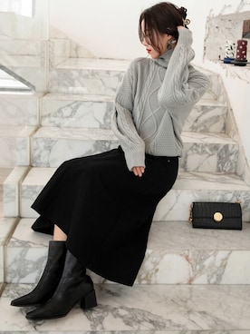 TeddyShopさん（レディース・158cm）の冬コーディネート