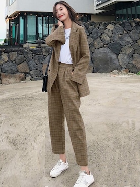 「DAY CLOSET（デイ クローゼット）のアイテム」を使った、TeddyShopさん（レディース・158cm）の春コーディネート