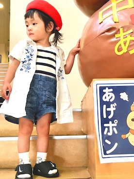 ゆずりつみなさん（キッズ・80cm）の夏コーディネート