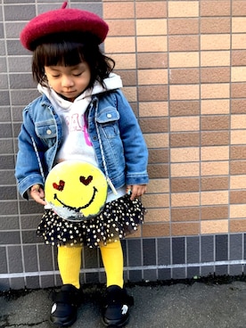 ゆずりつみなさん(キッズ・80cm)の秋コーディネート