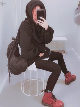 chaaaさん(レディース・160cm)の冬コーディネート