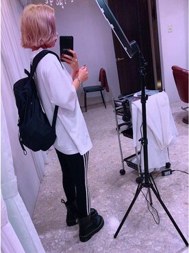 chaaaさん(レディース・160cm)の春コーディネート