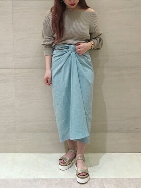 莉子 Rikoさん(レディース・158cm)の春コーディネート