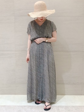 莉子 Rikoさん（レディース・158cm）の春コーディネート