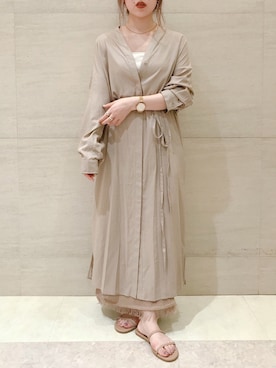 莉子 Rikoさん(レディース・158cm)の春コーディネート