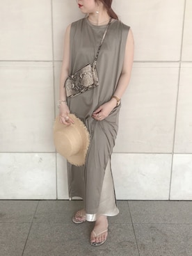 莉子 Rikoさん（レディース・158cm）の春コーディネート