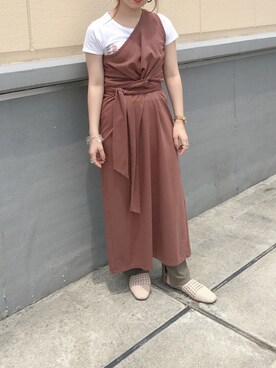 莉子 Rikoさん（レディース・158cm）の夏コーディネート