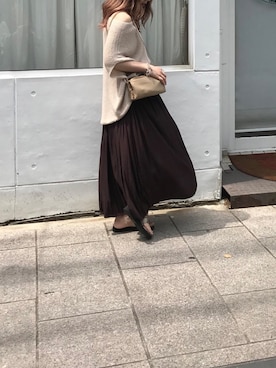 莉子 Rikoさん（レディース・157cm）の夏コーディネート