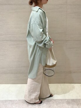 莉子 Rikoさん(レディース・157cm)の夏コーディネート