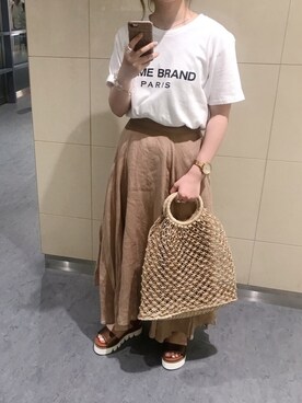 莉子 Rikoさん（レディース・157cm）の夏コーディネート