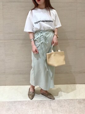莉子 Rikoさん（レディース・158cm）の春コーディネート