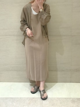 莉子 Rikoさん（レディース・157cm）の夏コーディネート